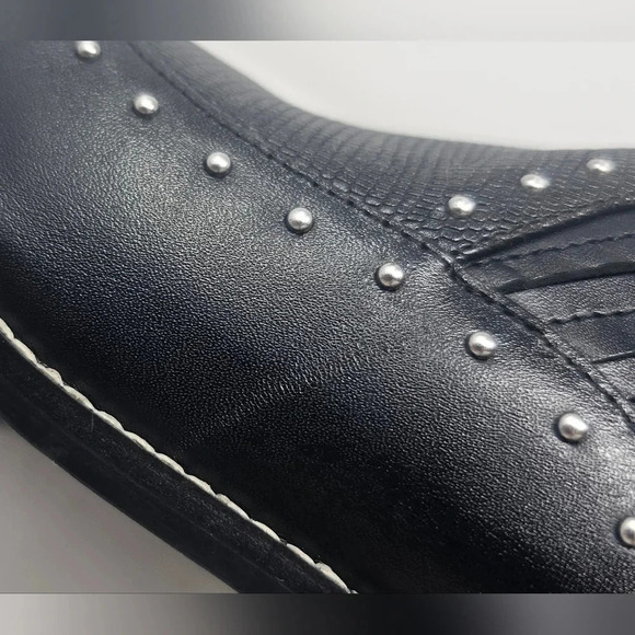 Crown Vintage Leather Studded Black Kavita Booties Size 6-NWOT - Picture 16 of 16